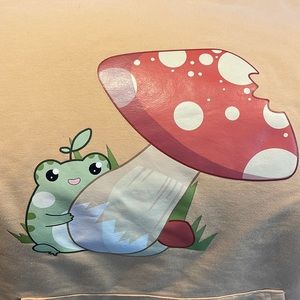 Ladies mushroom hoodie